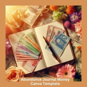 Abundance Money Journal Canva Template