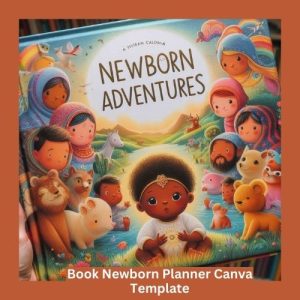 Book Newborn Planner Canva Template