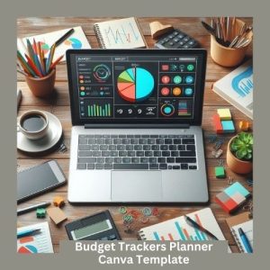Budget Tracker Planner Canva Template