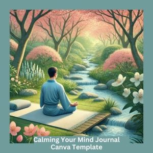 Calming Your Mind Journal Canva Template