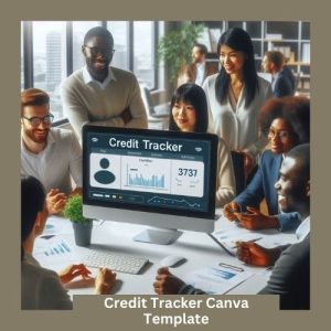 Credit Tracker Canva Template