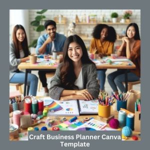 Craft Business Planner Canva Template