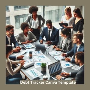 Debt Tracker Canva Template