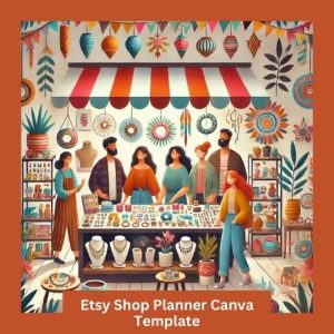 Etsy Shop Planner Canva Template