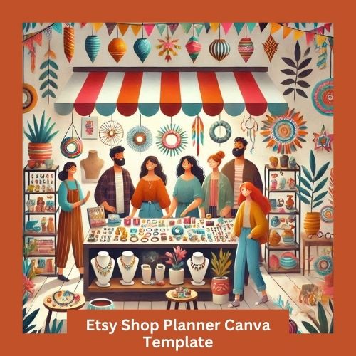 Etsy Shop Planner Canva Template