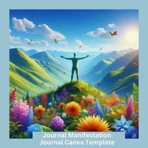 Journal Manifestation Journal Canva Template