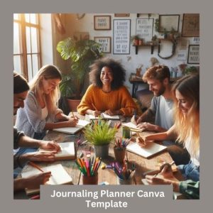 Journaling Planner Canva Template