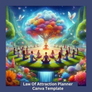 Law Of Attraction Planner Canva Template