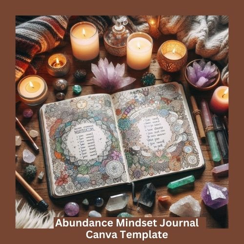 Abundance Mindset Journal Canva Template