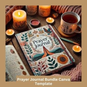 Prayer Journal Bundle Canva Template