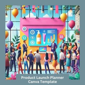 Product Launch Planner Canva Template