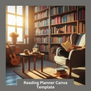 Reading Planner Canva Template