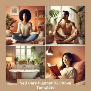 Self Care Planner 02 Canva Template