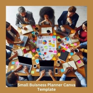 Small Buisness Planner Canva Template