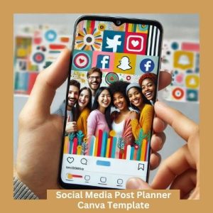 Social Media Post Planner Canva Template